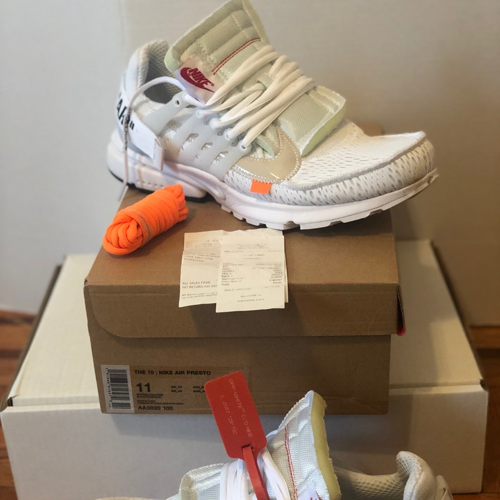 Off-White Presto White Size 11
